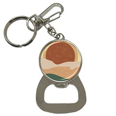 Sunrise Sunset Desert Wall Art Bottle Opener Key Chain by Bedest