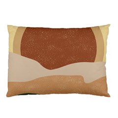 Sunrise Sunset Desert Wall Art Pillow Case by Bedest