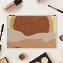 Sunrise Sunset Desert Wall Art Cosmetic Bag (large) by Bedest