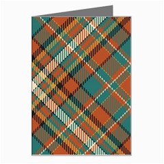 Tartan Scotland Seamless Plaid Pattern Vector Retro Background Fabric Vintage Check Color Square Geo Greeting Card by Ket1n9