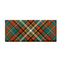 Tartan Scotland Seamless Plaid Pattern Vector Retro Background Fabric Vintage Check Color Square Geo Hand Towel by Ket1n9