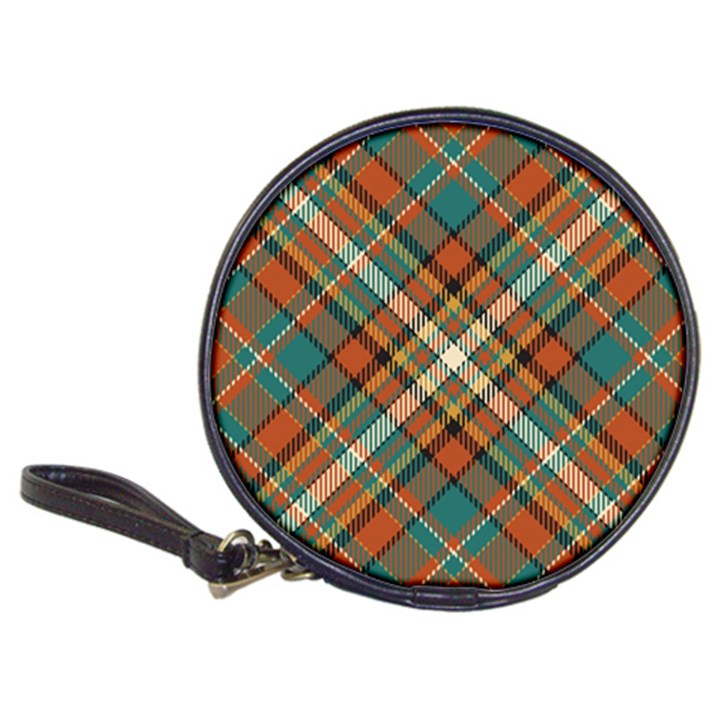 Tartan Scotland Seamless Plaid Pattern Vector Retro Background Fabric Vintage Check Color Square Geo Classic 20-CD Wallets