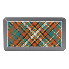 Tartan Scotland Seamless Plaid Pattern Vector Retro Background Fabric Vintage Check Color Square Geo Memory Card Reader (mini) by Ket1n9