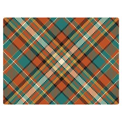 Tartan Scotland Seamless Plaid Pattern Vector Retro Background Fabric Vintage Check Color Square Geo Two Sides Premium Plush Fleece Blanket (extra Small) by Ket1n9