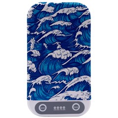 Storm Waves Seamless Pattern Raging Ocean Water Sea Wave Vintage Japanese Storms Print Illustration Sterilizers by Ket1n9