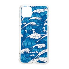 Storm Waves Seamless Pattern Raging Ocean Water Sea Wave Vintage Japanese Storms Print Illustration Iphone 11 Pro Max 6 5 Inch Tpu Uv Print Case by Ket1n9