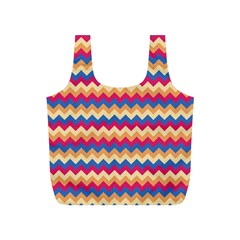 Zigzag Pattern Seamless Zig Zag Background Color Full Print Recycle Bag (s) by Ket1n9