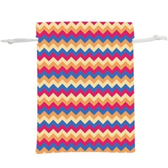 Zigzag Pattern Seamless Zig Zag Background Color Lightweight Drawstring Pouch (xl) by Ket1n9