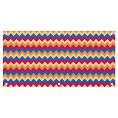 Zigzag Pattern Seamless Zig Zag Background Color Banner And Sign 4  X 2  by Ket1n9