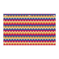 Zigzag Pattern Seamless Zig Zag Background Color Banner And Sign 5  X 3  by Ket1n9