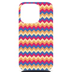 Zigzag Pattern Seamless Zig Zag Background Color Iphone 14 Pro Black Uv Print Case by Ket1n9