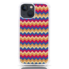 Zigzag Pattern Seamless Zig Zag Background Color Iphone 13 Mini Tpu Uv Print Case by Ket1n9