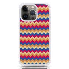 Zigzag Pattern Seamless Zig Zag Background Color Iphone 13 Pro Tpu Uv Print Case by Ket1n9