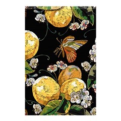 Embroidery Blossoming Lemons Butterfly Seamless Pattern Shower Curtain 48  X 72  (small)  by Ket1n9