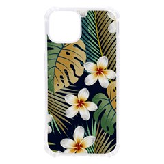 Seamless Pattern With Tropical Strelitzia Flowers Leaves Exotic Background Iphone 13 Tpu Uv Print Case by Ket1n9