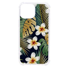 Seamless Pattern With Tropical Strelitzia Flowers Leaves Exotic Background Iphone 13 Mini Tpu Uv Print Case by Ket1n9