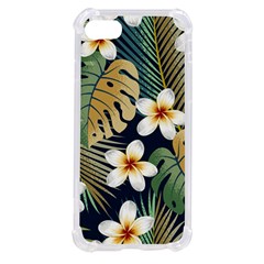 Seamless Pattern With Tropical Strelitzia Flowers Leaves Exotic Background Iphone Se by Ket1n9