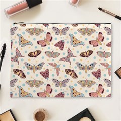 Pattern With Butterflies Moths Cosmetic Bag (xl) by Ket1n9