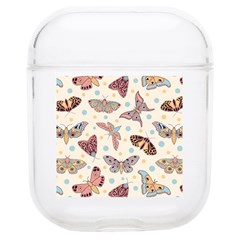 Pattern With Butterflies Moths Soft Tpu Airpods 1/2 Case by Ket1n9