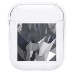 Gray Mountain Illustration Grey Mountain Digital Hard Pc Airpods 1/2 Case by Cendanart