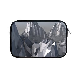 Gray Mountain Illustration Grey Mountain Digital Apple Macbook Pro 13  Zipper Case by Cendanart