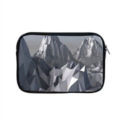 Gray Mountain Illustration Grey Mountain Digital Apple Macbook Pro 15  Zipper Case by Cendanart