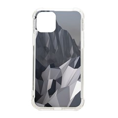 Gray Mountain Illustration Grey Mountain Digital Iphone 11 Pro 5 8 Inch Tpu Uv Print Case by Cendanart