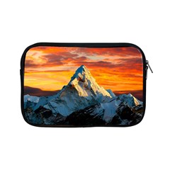 Snow Capped Mountain Himalayas Clouds Landscape Nature Apple Ipad Mini Zipper Cases by Cendanart