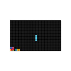 Tetris Game Sticker (rectangular)