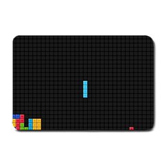 Tetris Game Small Doormat by Cendanart