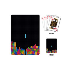 Tetris Game Playing Cards Single Design (mini)