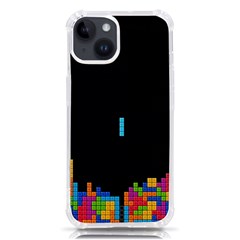 Tetris Game Iphone 14 Tpu Uv Print Case by Cendanart