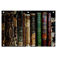 Assorted Color Books Old Macro Banner And Sign 6  X 4  by Cendanart