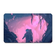 Beeple Astronaut Spacesuit 3d Digital Art Artwork Jungle Magnet (rectangular) by Cendanart