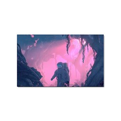 Beeple Astronaut Spacesuit 3d Digital Art Artwork Jungle Sticker Rectangular (100 Pack)