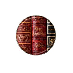 Books Old Hat Clip Ball Marker by Cendanart