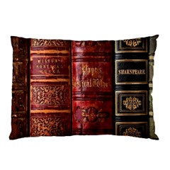 Books Old Pillow Case by Cendanart