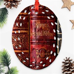 Books Old Ornament (oval Filigree) by Cendanart