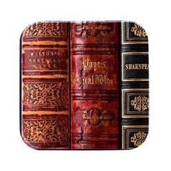 Books Old Square Metal Box (black) by Cendanart