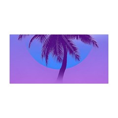 Palm Tree Vaporwave Synthwave Retro Style Yoga Headband by Cendanart