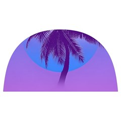 Palm Tree Vaporwave Synthwave Retro Style Anti Scalding Pot Cap by Cendanart