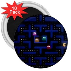 Retro Games 3  Magnets (10 Pack)  by Cendanart