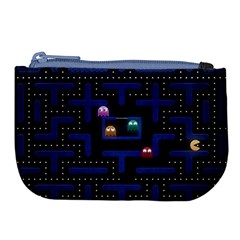 Retro Games Large Coin Purse by Cendanart