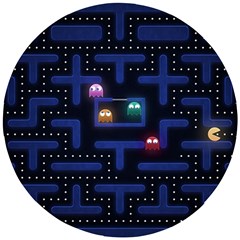 Retro Games Wooden Puzzle Round