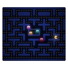 Retro Games Premium Plush Fleece Blanket (small) by Cendanart