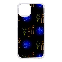 Background Doodles Candles Graphic Iphone 14 Tpu Uv Print Case by Bedest