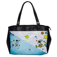 Astronaut Spaceship Oversize Office Handbag by Bedest