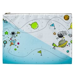 Astronaut Spaceship Cosmetic Bag (xxl) by Bedest