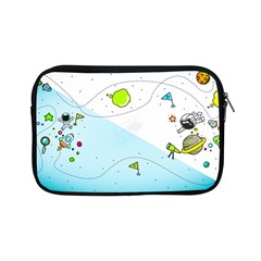 Astronaut Spaceship Apple Ipad Mini Zipper Cases by Bedest