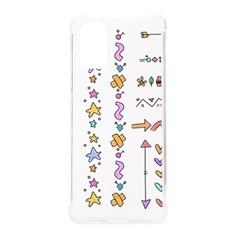 Doodles Border Letter Ornament Samsung Galaxy S20plus 6 7 Inch Tpu Uv Case by Bedest